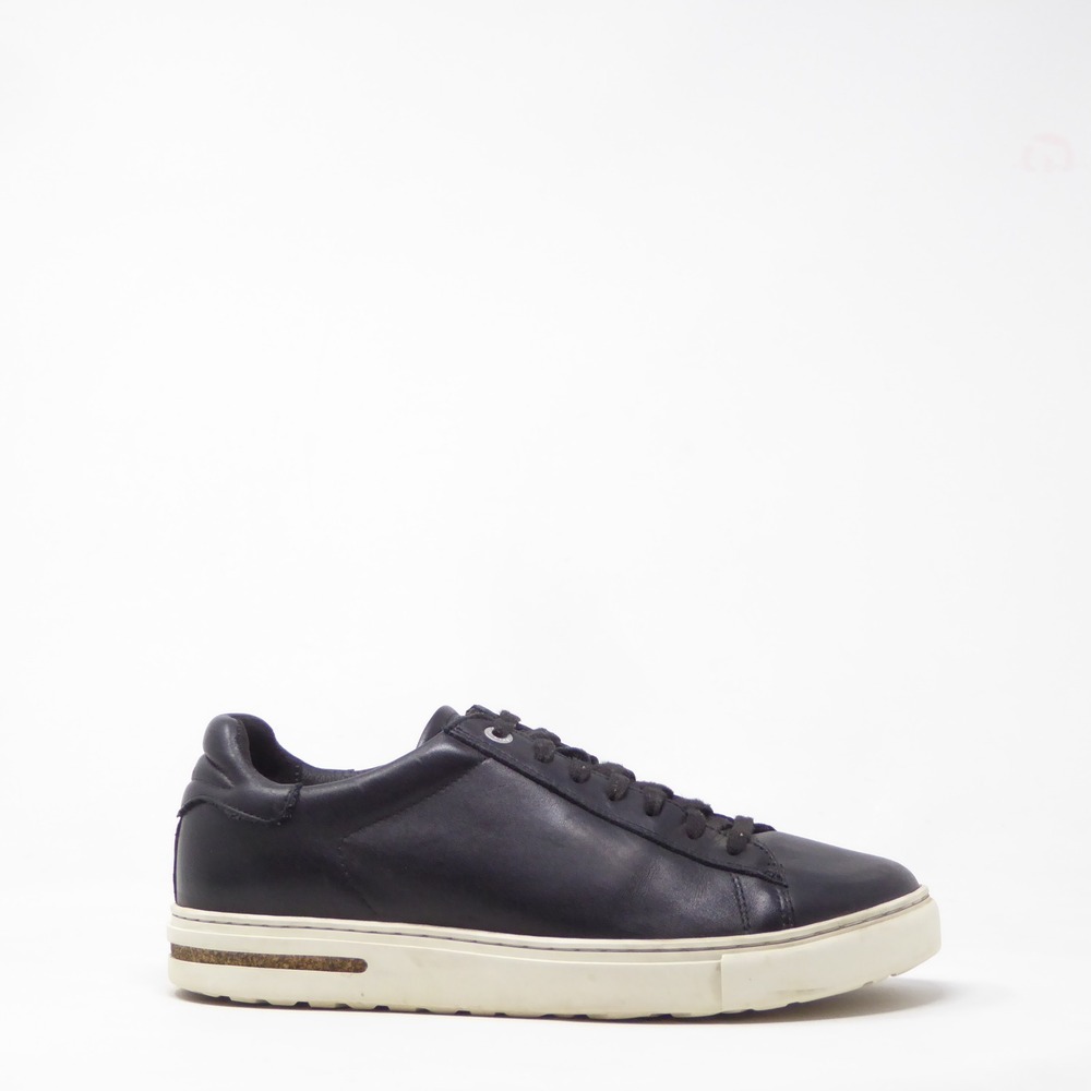 Birkenstock Women Sneakers Shoes Black Leather Lace Up Bend Low 40 / 9 Narrow